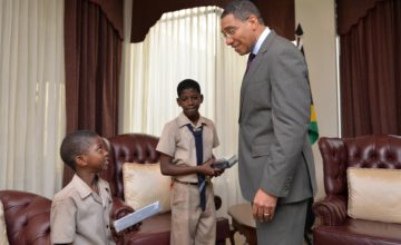 Prime Minister Donate Tablets
