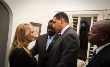 Prime Minister meets with Family of Slain Police Officers and US Missionaries