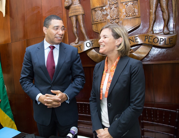 Joint Statement by Jamaica Prime Minister Holness and World Bank Country Director for the Caribbean Sophie Sirtaine