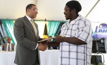 Over 200 Jamaicans Receive Land Titles