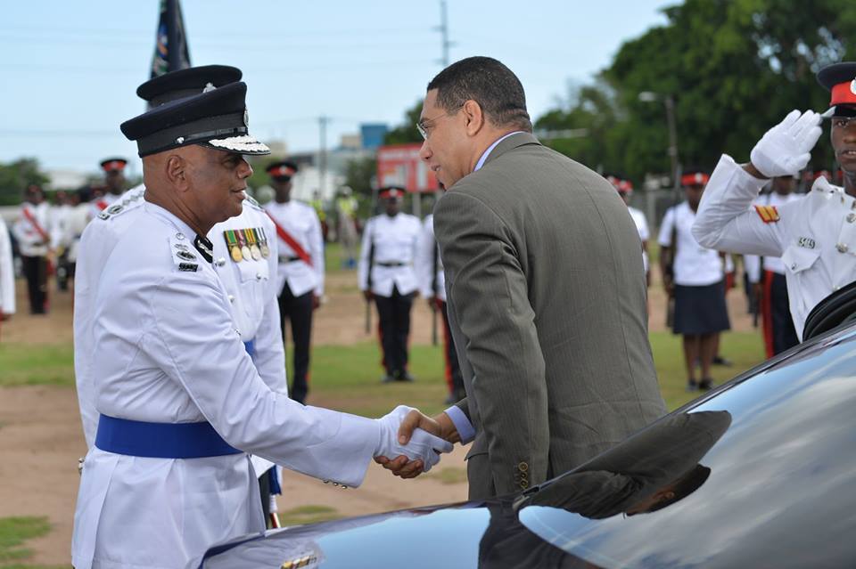 PM Holness Reaffirms Support for the Police