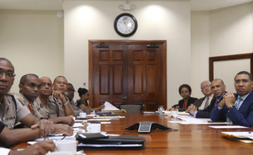 National Security Council Hears Presentations from Heads of Security Forces