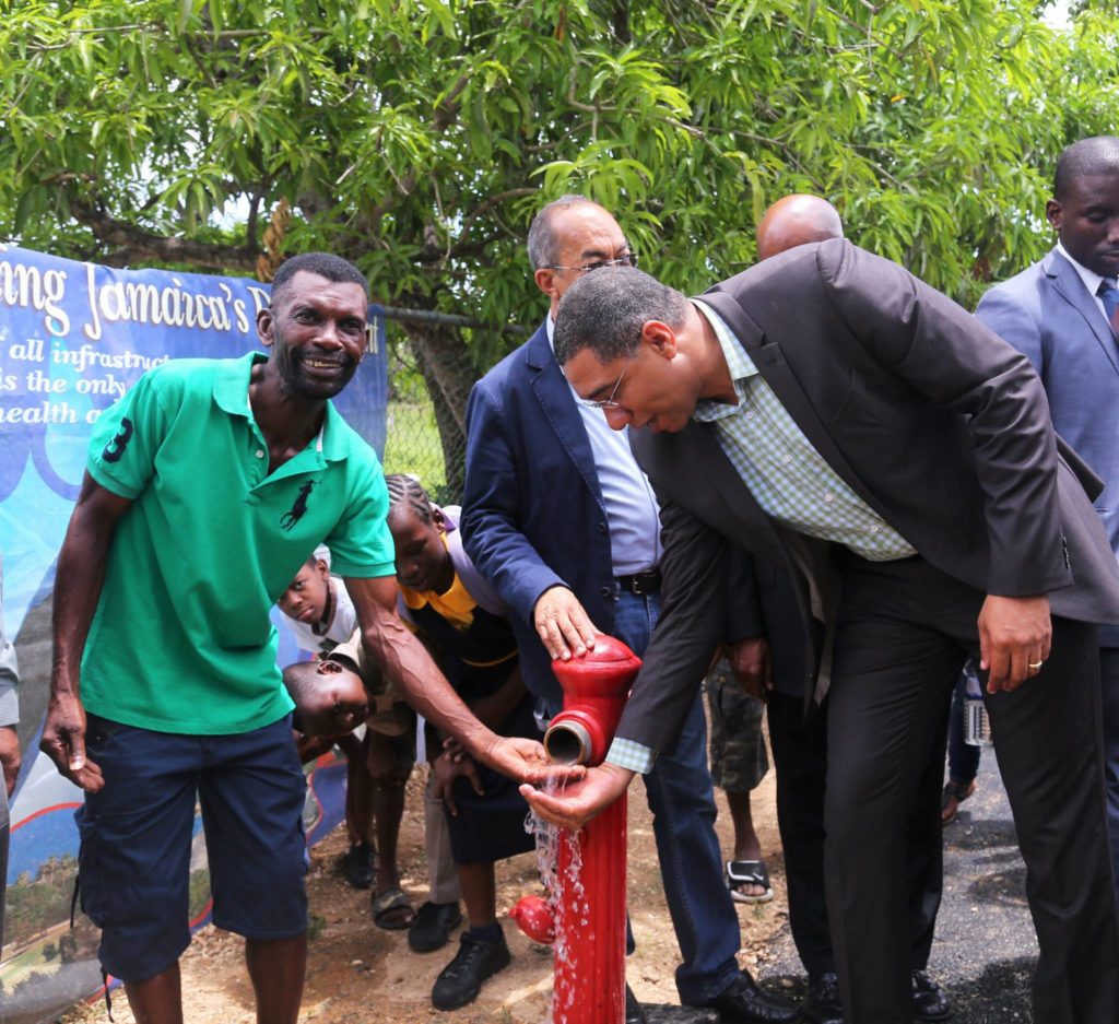 Official commissioning of the Palmetto Pen/ Breadnut Bottom/ Rosewell Water Supply Project
