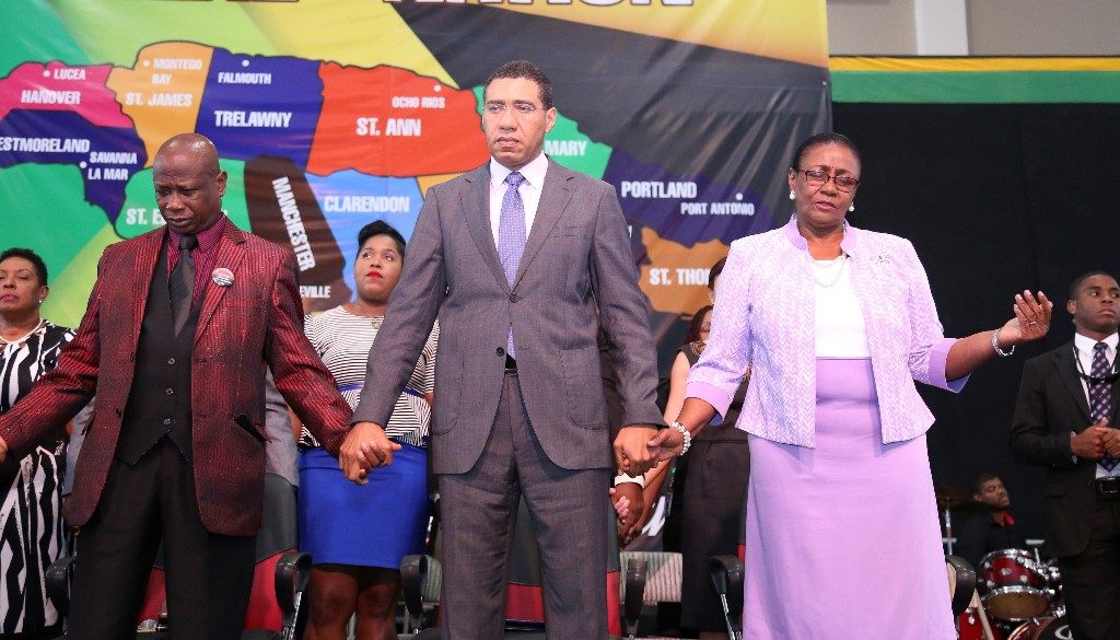 Issue of Crime and Violence must be taken to the Pulpit – PM Holness