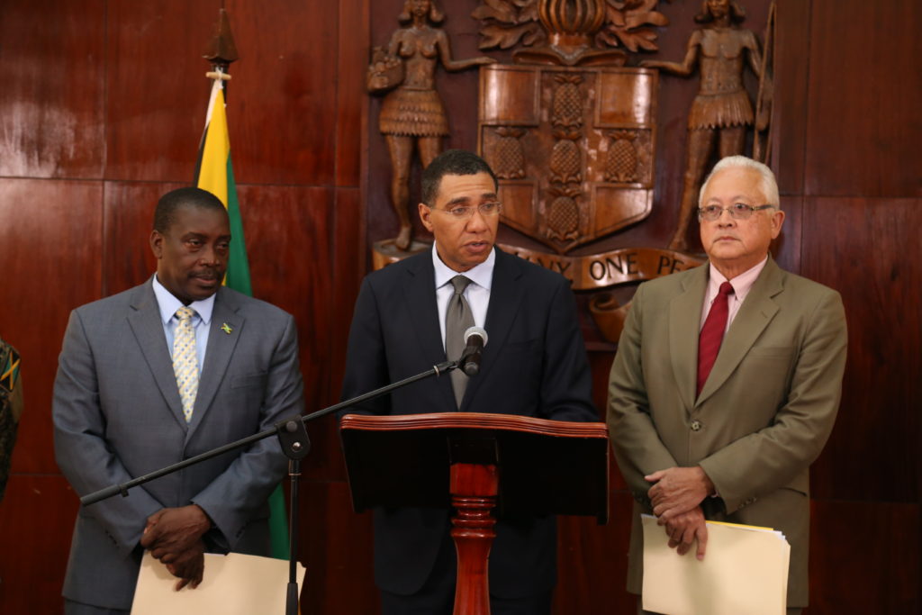 Prime Minister Reassures All Persons as State of Public Emergency is Announced in the Parish of St. James