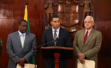 Prime Minister Reassures All Persons as State of Public Emergency is Announced in the Parish of St. James