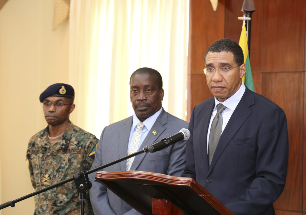 PM Holness Announces State of Public Emergency in St. James