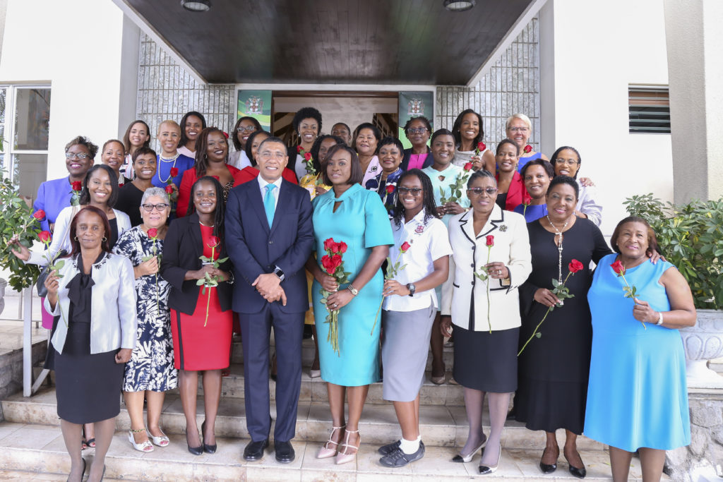 Prime Minister Holness Commits to Gender Equity on Boards