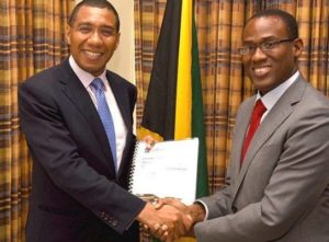 PM Holness Thanks Ambassador Clarke for Public Sector Service