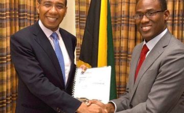PM Holness Thanks Ambassador Clarke for Public Sector Service
