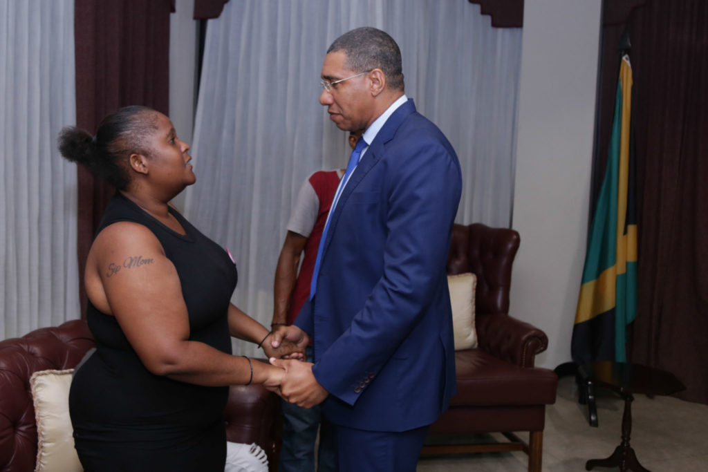 Prime Minister Supports Family of Yetanya Francis
