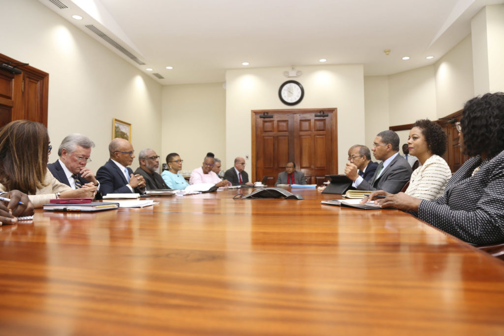 PM Holness Reassures Representatives of Umbrella Group of Churches, PSOJ, JCC, JMEA and NIA of Government’s Commitment to Accountability and Anti-Corruption