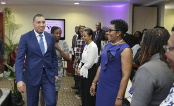 Government Actively Pursuing Gender Equality – PM Holness