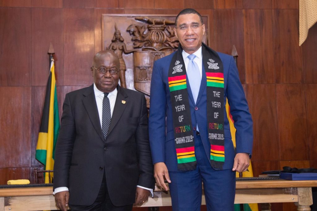 Jamaica and Ghana Arranging Reciprocal Visa Free Travel