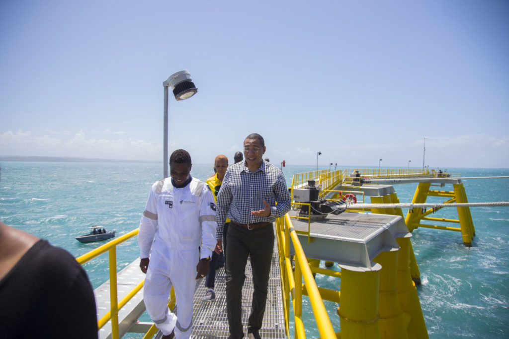 PM Holness Commissions Historic FSRT Facility Off the Coast of Old Harbour