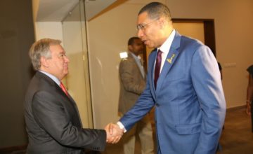 Prime Minister Updates UN Secretary-General on Climate Initiative