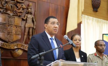 PM Holness Announces SOE for Clarendon and St. Catherine
