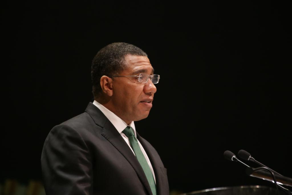 Intervention by Prime Minister of Jamaica the Most Hon Andrew Holness, ON, MP at the EU-UN Spotlight Initiative High Level Event: Progress and Perspectives on Eliminating Violence Against Women and Girls, UNGA, New York
