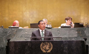 Policy Statement – Prime Minister of Jamaica The Most Honourable Andrew Holness, ON, MP at the General Debate – 74Th Session of the United Nations General Assembly New York, 27th September 2019