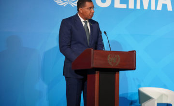 Report delivered by the Prime Minister of Jamaica The Most Honourable Andrew Holness, ON, MP on behalf of the Climate Finance and Carbon Pricing Track