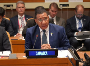 Statement by the Prime The Most Honourable Andrew Holness, Prime Minister ON, MP at the High Level Panel on Sustainable Ocean Economy