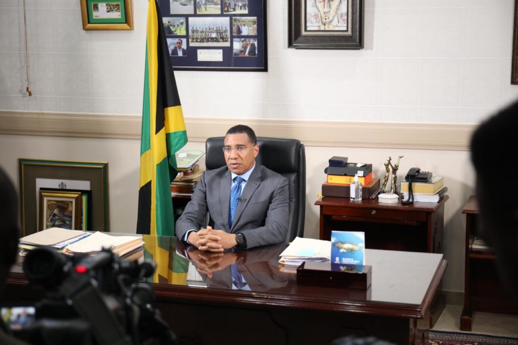 Prime Minister Holness Statement to the Nation on the Coronavirus (COVID 19) Case in Jamaica