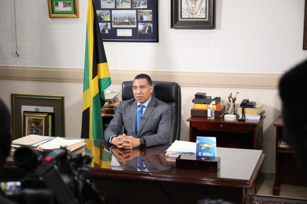 jamaica prime minister office