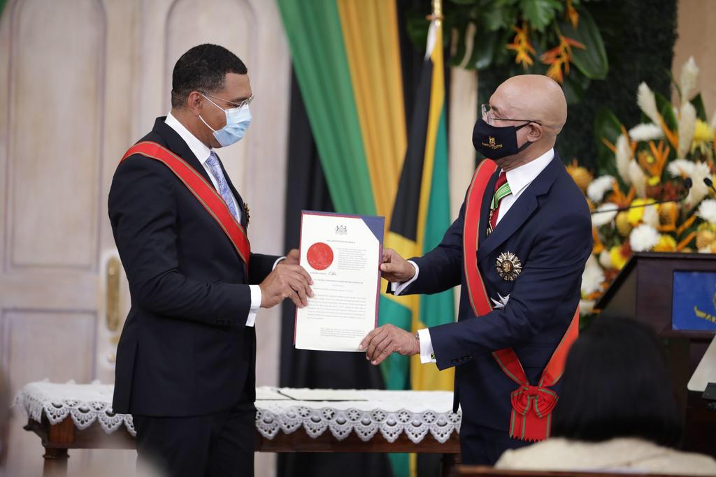 The Most Hon, Andrew Holness Declares: “This will be an Accountable Government” as he is Sworn in as PM for a Second Consecutive Term