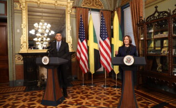 Prime Minister Andrew Holness has Productive Meeting with Vice President of the United States, Kamala Harris