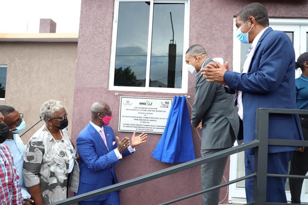 Prime Minister Andrew Holness Officially Opens State-of-the-Art Transitional Centre for the Homeless in Kingston