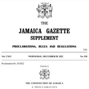PROCLAMATIONS, RULES AND REGULATIONS – WEDNESDAY, DECEMBER 28, 2022 (318)