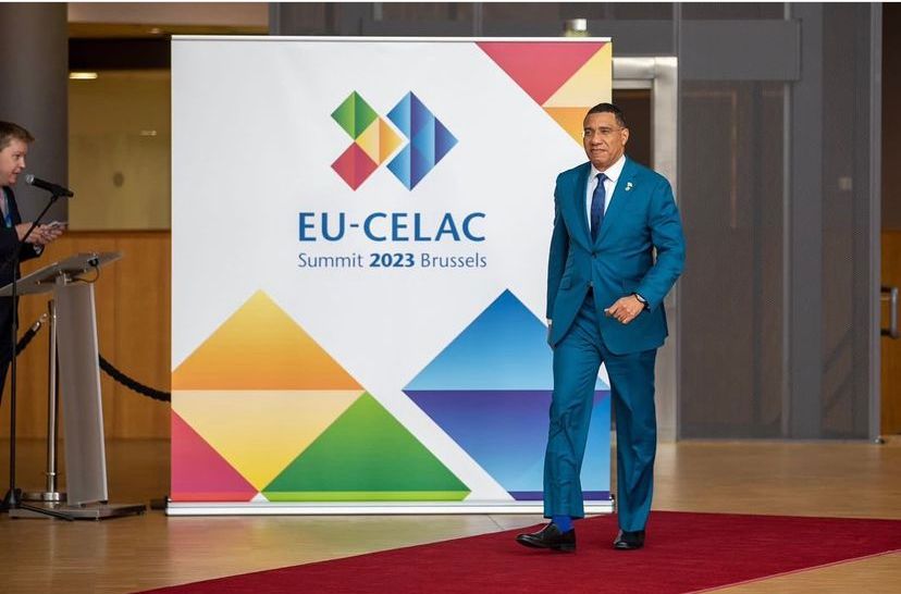 Investment over Debt, Coordinated Approach to Managing Gangs and the Cost of the Ukrainian War, Among Areas Highlighted as Prime Minister Andrew Holness Addresses EU-CELAC Plenary Session