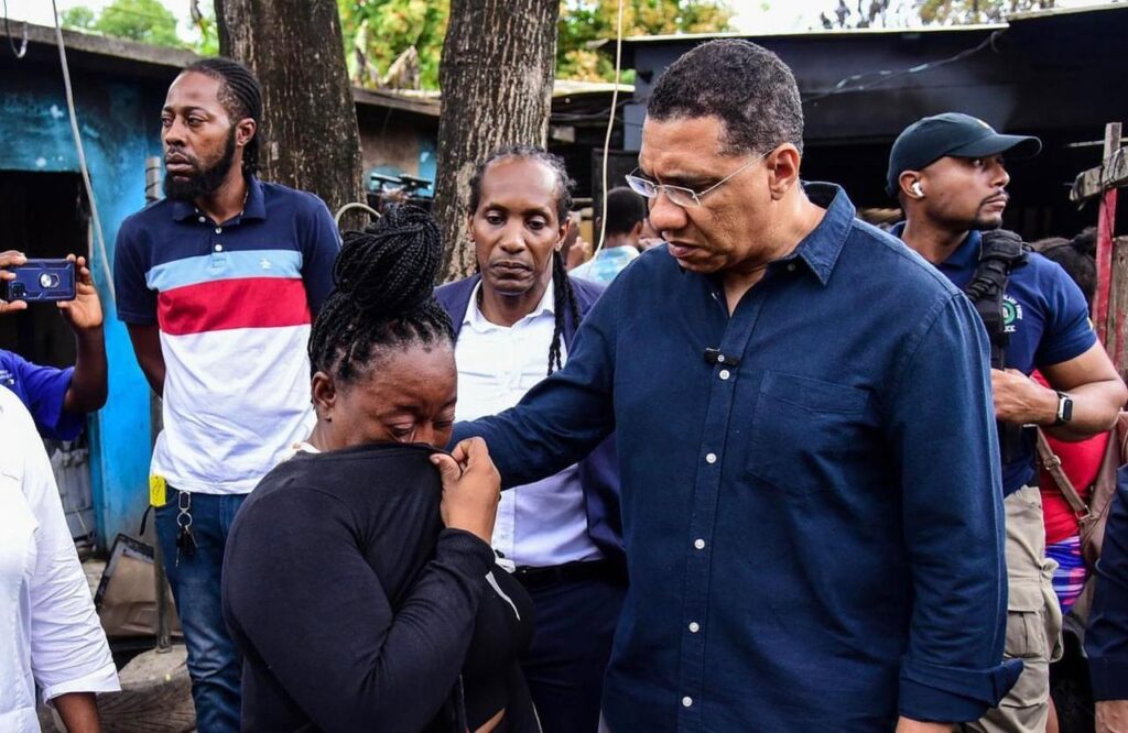 Prime Minister Holness Outlines Government’s Plans for Victims of Arson Attack to Ensure Smooth Transition Back to School and Home Reconstruction