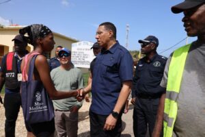Prime Minister Holness Tours Hurricane-Damaged Kingston & St. Andrew, St. Catherine, Clarendon, Manchester & St. Elizabeth; Will Tour Other Areas