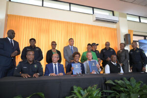 Contract Signing of St Catherine Divisional Headquarters