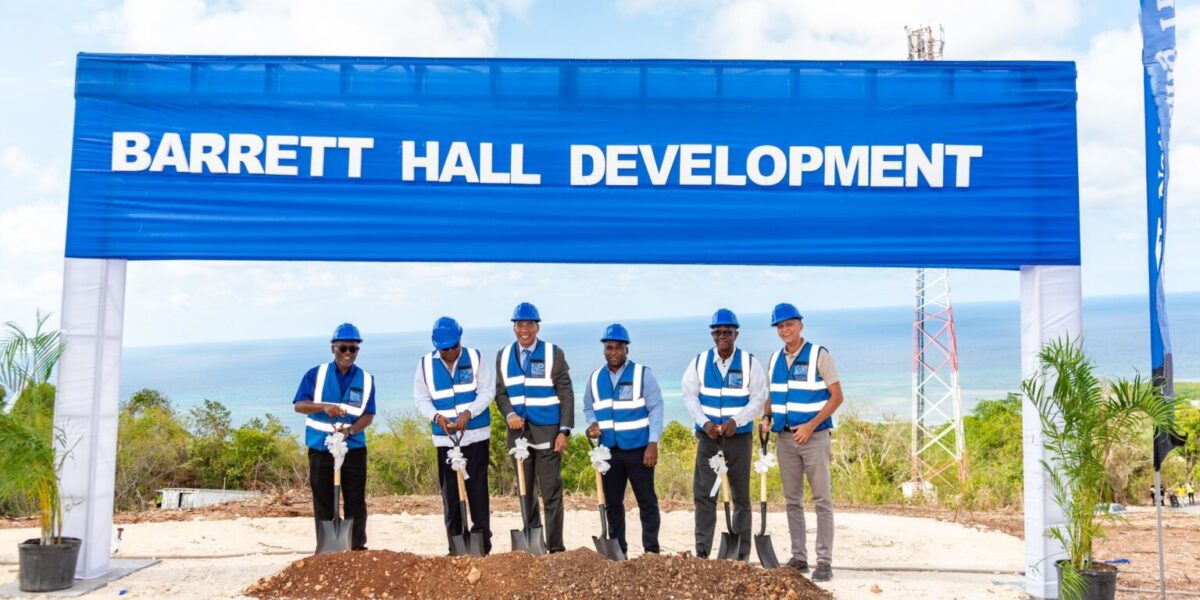 NHT Groundbreaking Ceremony for Barrett Hall, St James