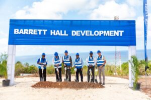 NHT Groundbreaking Ceremony for Barrett Hall, St James