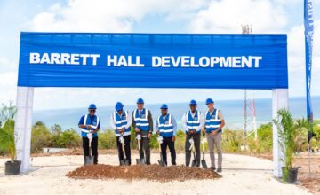NHT Groundbreaking Ceremony for Barrett Hall, St James