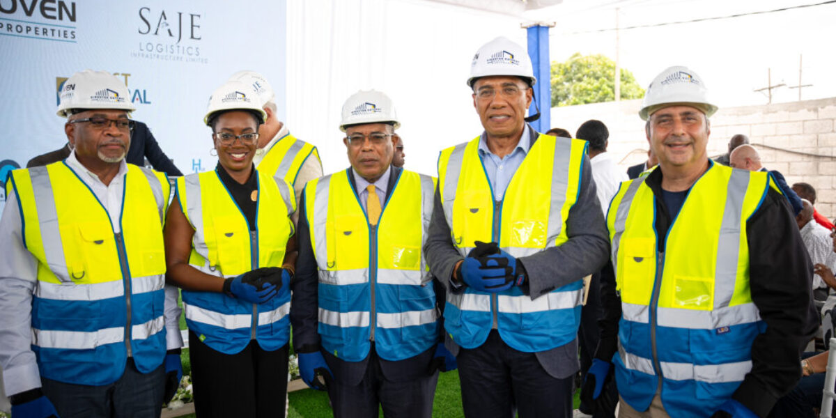 PROVEN Properties Ltd Official Groundbreaking for Kingsway Gateway Warehouse Complex