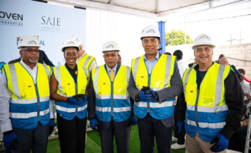 PROVEN Properties Ltd Official Groundbreaking for Kingsway Gateway Warehouse Complex