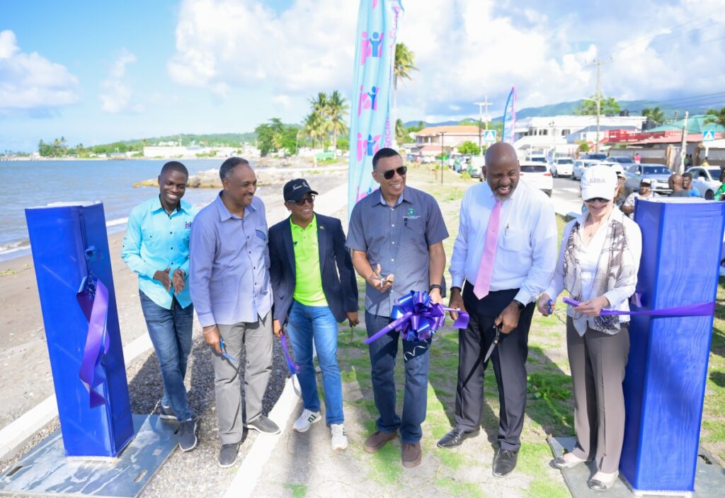 Government Acting on Environmental Matters as Prime Minister Holness Delivers Improved Annotto Bay Coastal Area