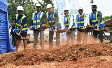 Groundbreaking Ceremony: Ferry to Rock Pond Pipeline Project in Forrest Hills, St Andrew