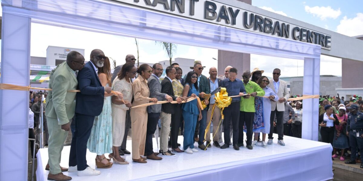 FCJ Ribbon Cutting Ceremony: Morant Bay Urban Centre