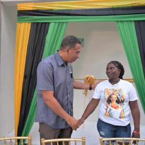 Prime Minister Holness Highlights Development in Action at New Social Housing Handing Over in Trelawny