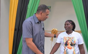Prime Minister Holness Highlights Development in Action at New Social Housing Handing Over in Trelawny