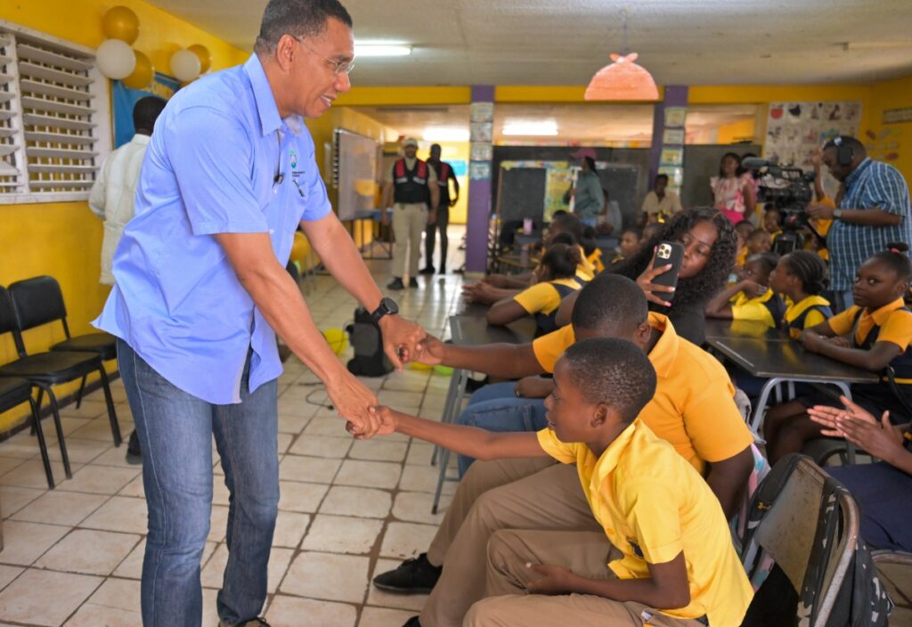Prime Minister Announces New Building Project for Jeffrey Town Primary School in St. Mary
