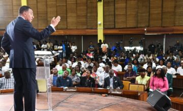 Prime Minister Holness Urges Youth to Seize Opportunities, Reject Crime, and Build Jamaica’s Future