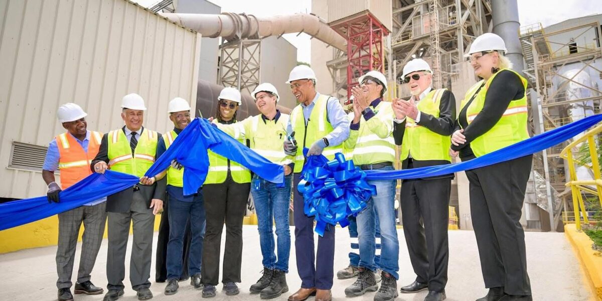 Official Commissioning of Carib Cement’s Debottleneck Project, Rockfort Facility