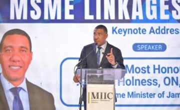 Prime Minister Holness Urges Jamaicans to Become Creators and Owners of Industry, Not Just Consumers