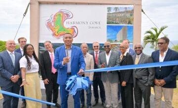 Prime Minister Holness Cuts Ribbon for Massive Harmony Cove Project 